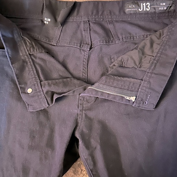 Black denim Jean Armani Exchange 36R - Picture 6 of 8